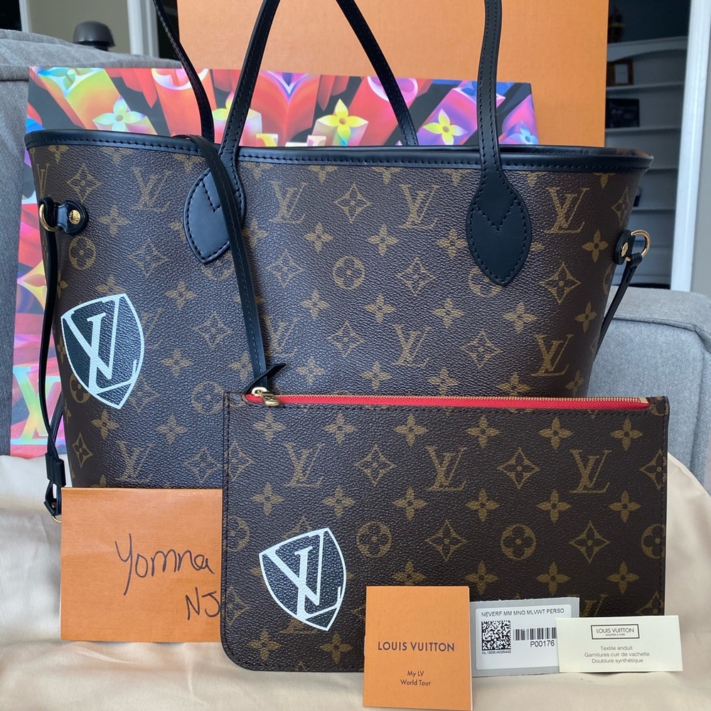 Louis Vuitton My World Tour Neverfull MM